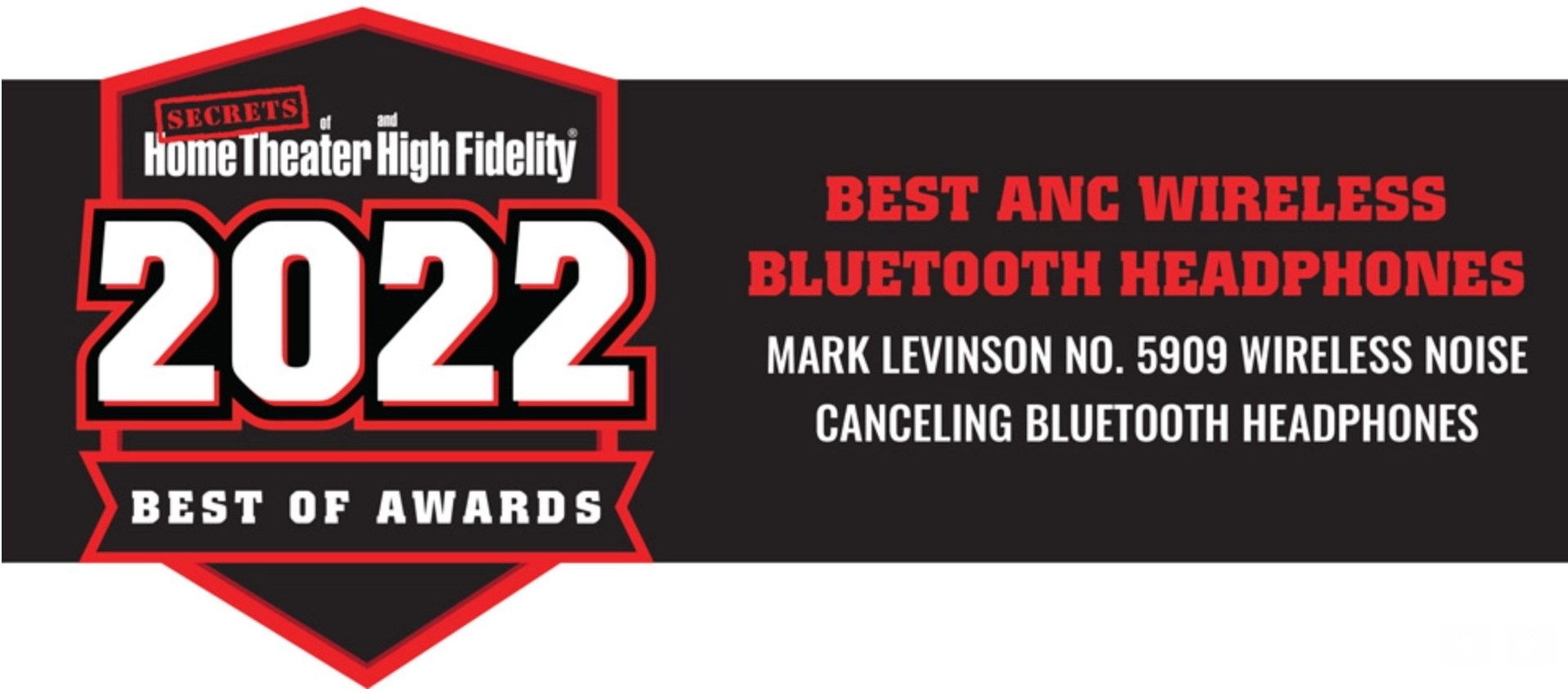 Home Theatre High Fidelity Award - Best ANC Wireless Bluetooth Headphones 2022