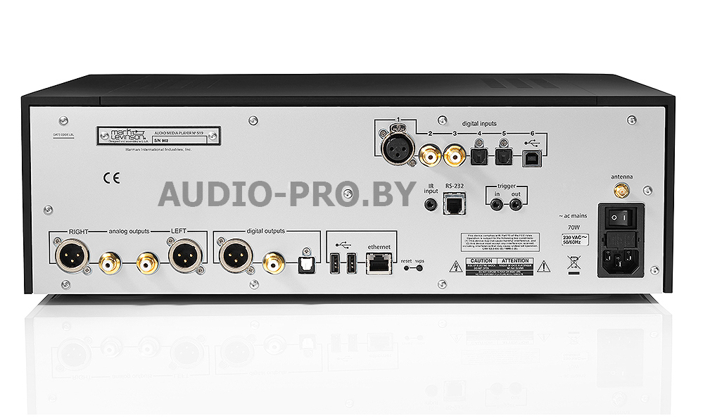 Mark Levinson 519 Back